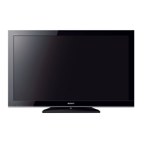 Sony Bravia KDL-40BX459 Manual De Instrucciones