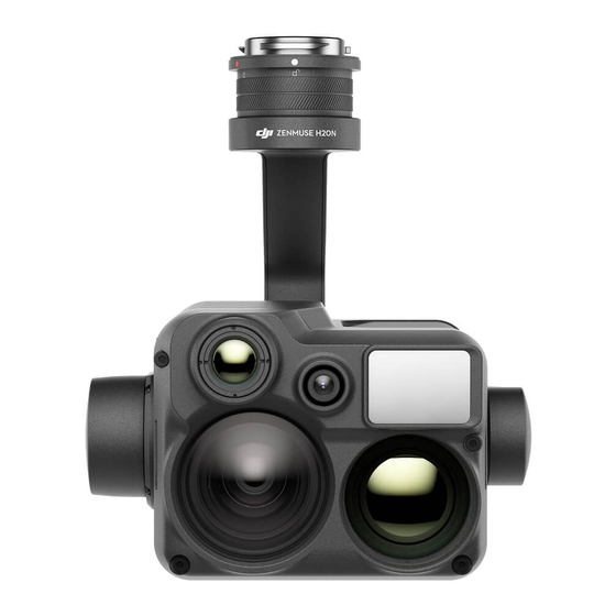 DJI ZENMUSE H20N Guia De Inicio Rapido