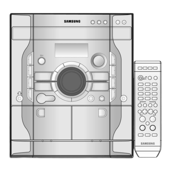 Samsung MAX-X55 Manual De Instrucciones