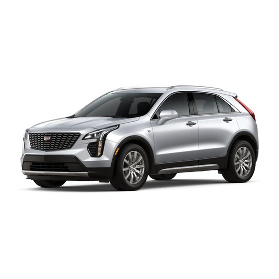 Cadillac XT4 2019 Manuales