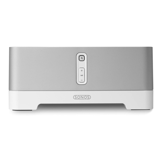 Sonos ZonePlayer ZP100 Guía De Configuración