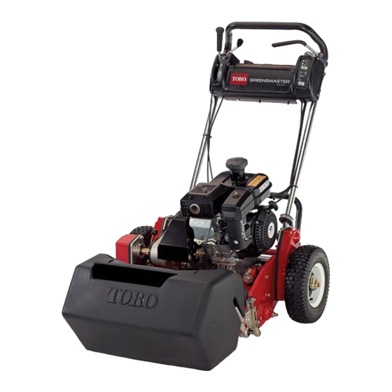 Toro Greensmaster 800 Manual Del Operador
