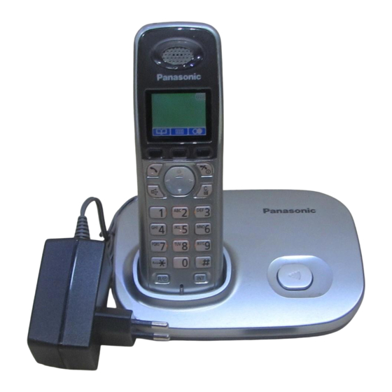 Panasonic KX-TG8011SP Guía Rápida