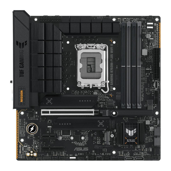 Asus TUF GAMING B760M-PLUS WIFI II Manual Del Usuario