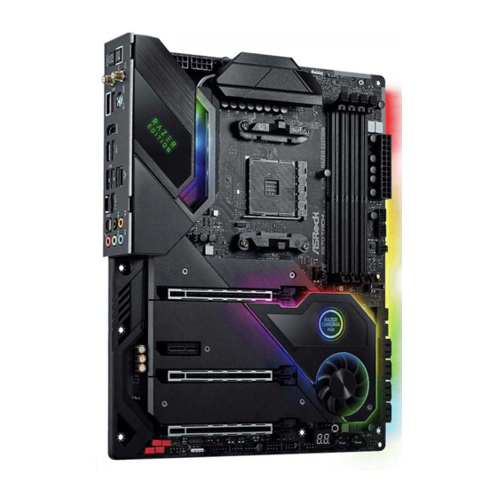 ASROCK X570 Taichi Razer Edition Manual De Instrucciones