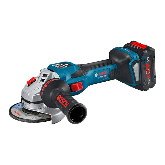 Bosch Professional GWS 18V-15 C Manual Original