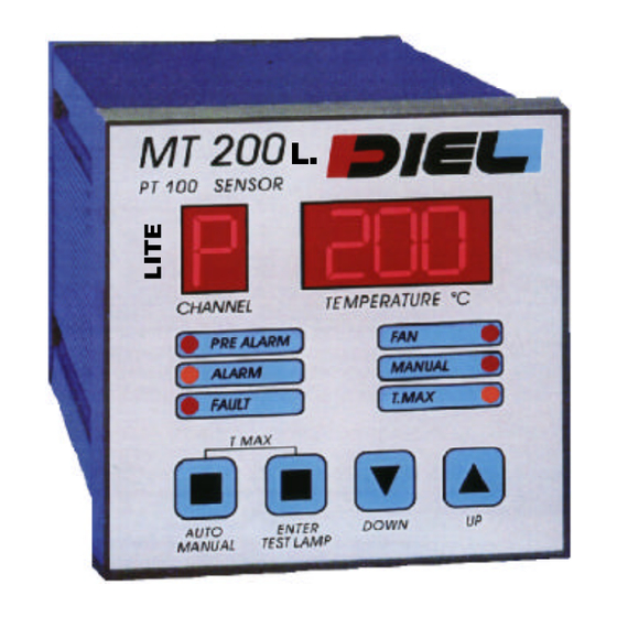 DIEL MT200 Lite Manual De Uso