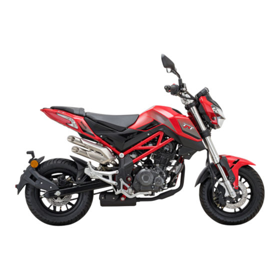Benelli TORNADO NAKED TNT125 Manual Del Propietário