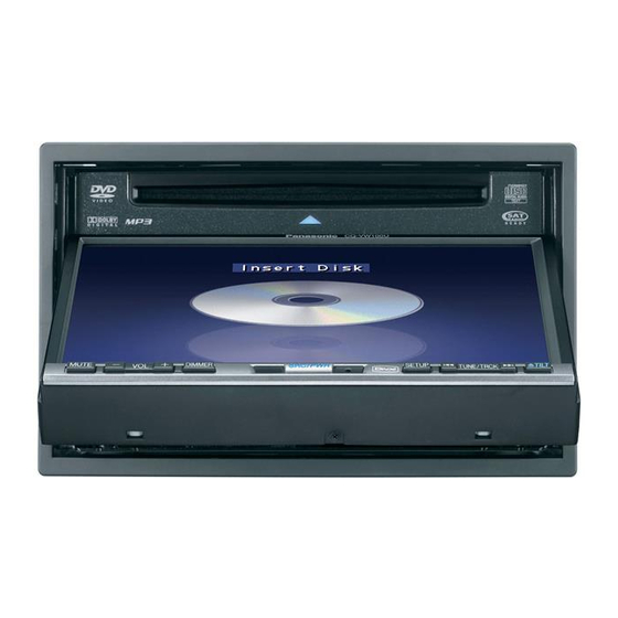 Panasonic CQ-VW100U Manual De Instrucciones