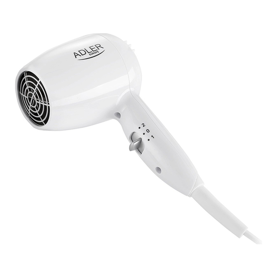 Adler europe AD 2252 Manual De Instrucciones