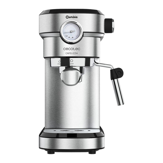 cecotec CAFELIZZIA 790 STEEL PRO Manual De Instrucciones