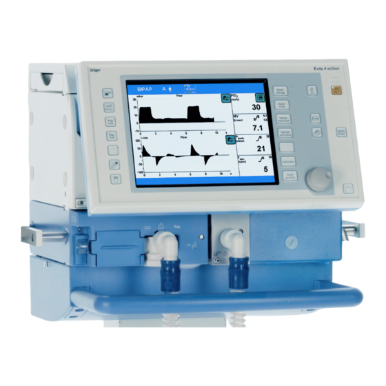 Dräger Evita 4 Instrucciones De Uso