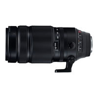 Fujifilm XF100-400mmF4.5-5.6 R LM OIS WR Manual De Instrucciones