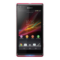 Sony Xperia L C2105 Guia Del Usuario