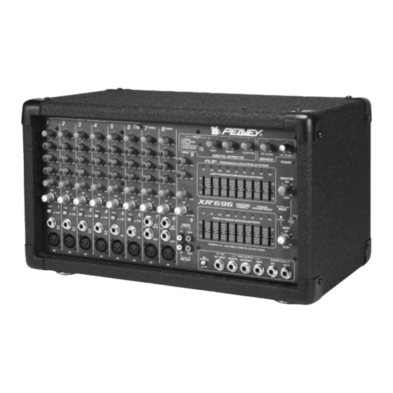 Peavey XR696 Manuales