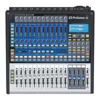 Presonus StudioLive 16.0.2USB Guia De Inicio Rapido