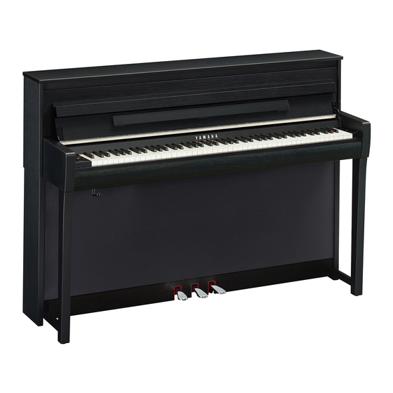 Yamaha Clavinova CLP-685 Manuales