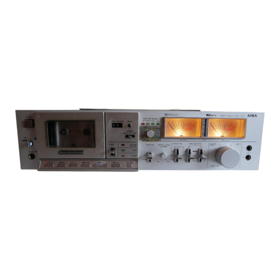 Aiwa AD-M700H Instrucciones De Manejo