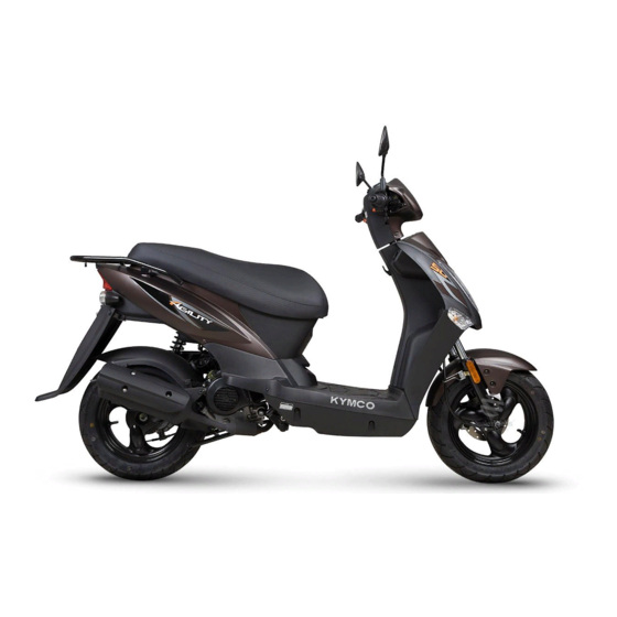 KYMCO Agility 50 Manual De Usuario