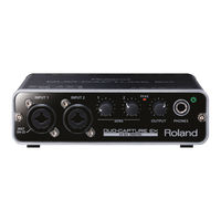 Roland DUO-CAPTURE EX Manual De Instrucciones