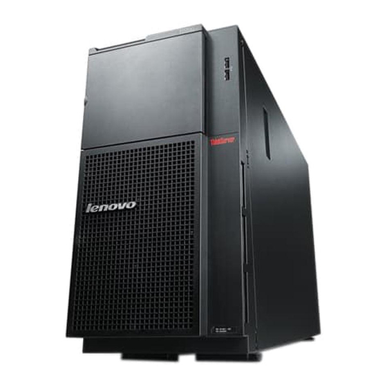 Lenovo ThinkServer TD200 Guía Del Usuario Y De Instalación