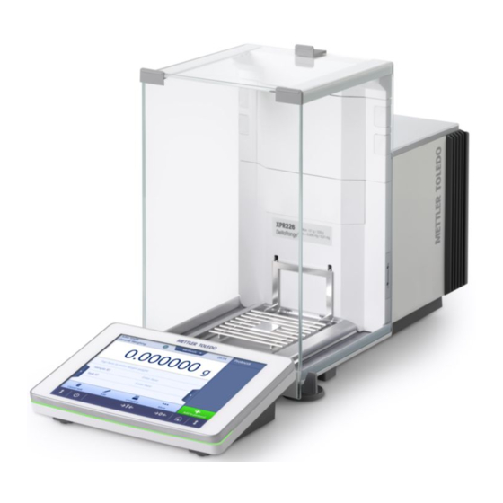 Mettler Toledo XPR Manual De Usuario