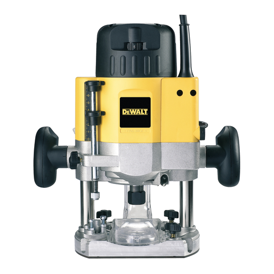 DeWalt DW626 Traducido De Las Instrucciones Originales