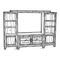 Muebles de Interior Whittier Wood Products 744W Instrucciones De Montaje