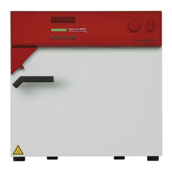 Binder FP 53 Manual De Funcionamiento