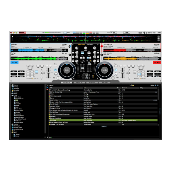 Hercules VirtualDJ 7 LE 4-Mx Manual De Instrucciones