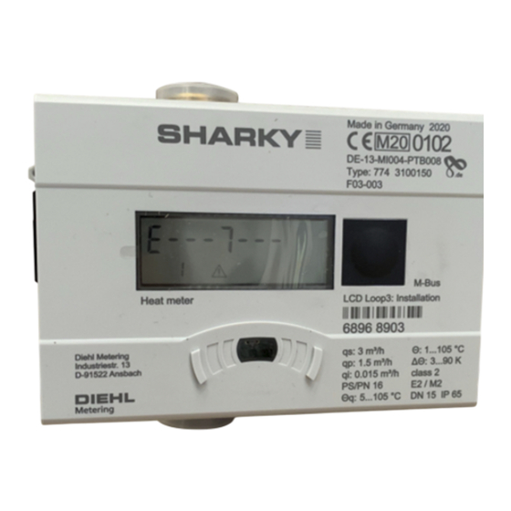 Diehl Metering SHARKY 774 Compact Instrucciones De Montaje
