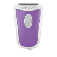 Remington Compact Ladyshaver WSF4810 Manual De Instrucciones