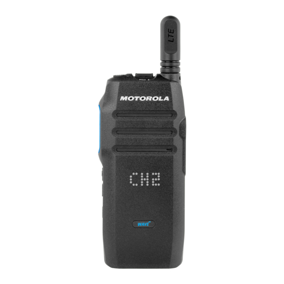 Motorola WAVE TLK 100i Guia Del Usuario