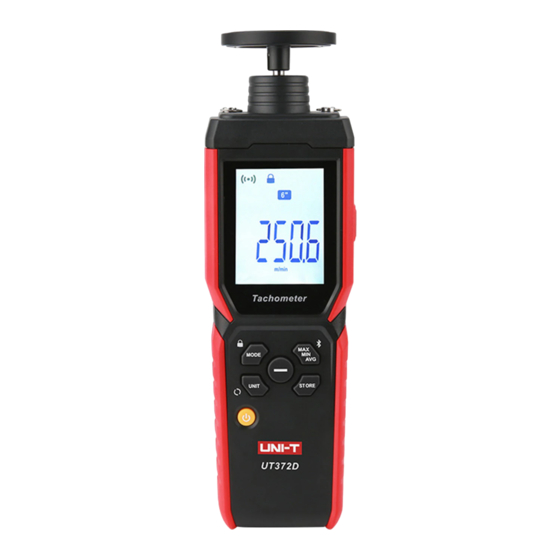 UNI-T UT372D Manual De Instrucciones