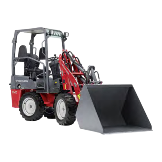 Weidemann 1140 Manual De Instrucciones