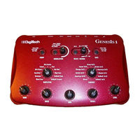 Digitech GeNetX Genesis 1 Manual De Instrucciones