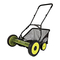 SunJoe MJ502M - Cortacésped de Cilindro de Cuatro Ruedas Manual de 20 PULGADAS