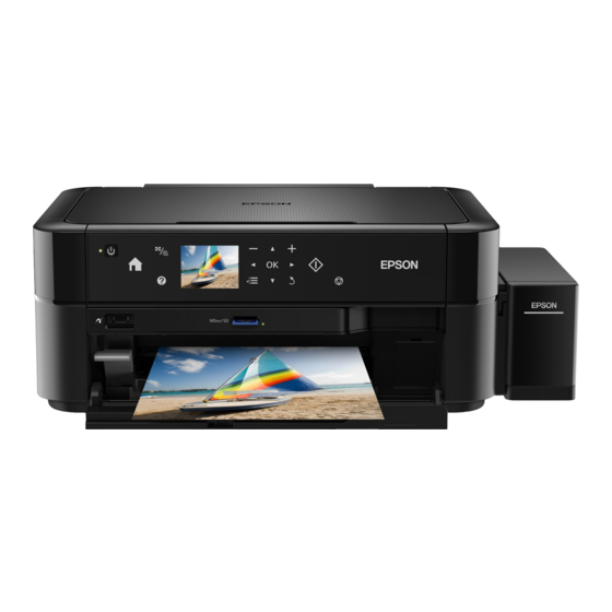 Epson L810 Manual De Usuario