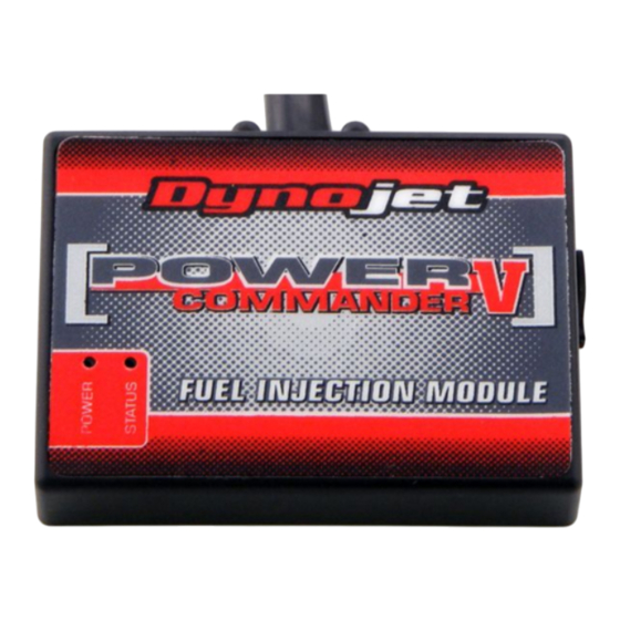 Dynojet POWER COMMANDER V Manual De Instrucciones