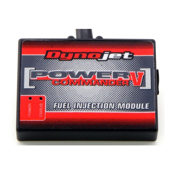 Dynojet POWER COMMANDER V Manual De Instrucciones