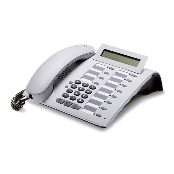 Siemens optiPoint 500 Información Y Procedimientos De Manejo Importantes