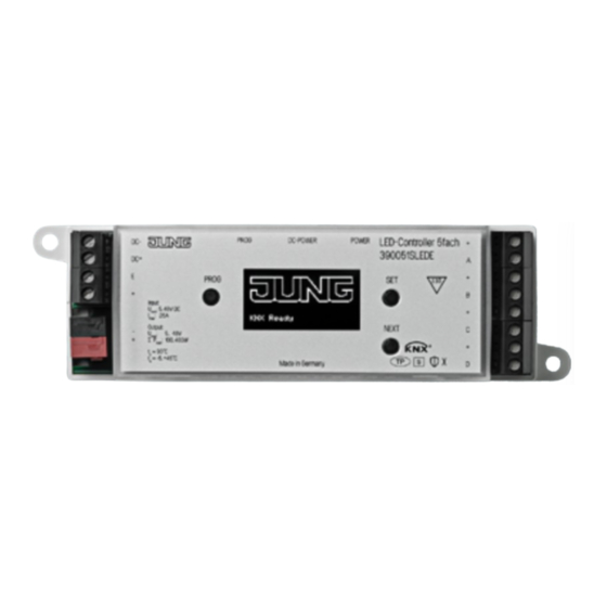 Jung 39005 1S LED E Manual De Instrucciones