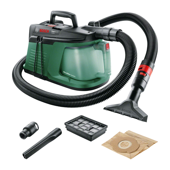 Bosch EasyVac 3 Manual Original