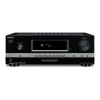 Sony STR-DH500 Guía De Instalación Rápida