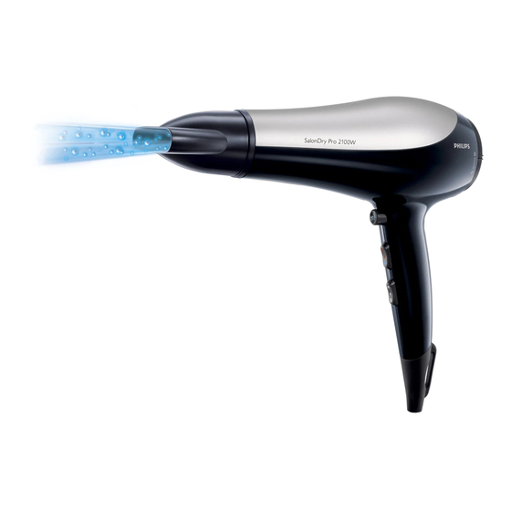 Philips SalonDry Pro HP4993/00 Manual De Instrucciones
