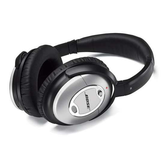 Bose QuietComfort 2 Guía De Usario