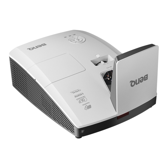 BenQ MX854UST Manual Del Usuario