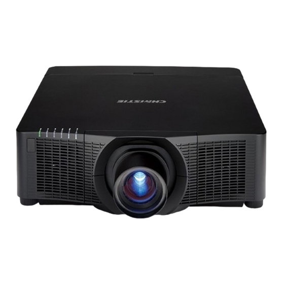 Christie LWU701i Manual De Usuario