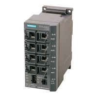 Siemens SIMATIC NET SCALANCE X204IRT 6GK5204-0BA00-2BA3 Instrucciones De Servicio