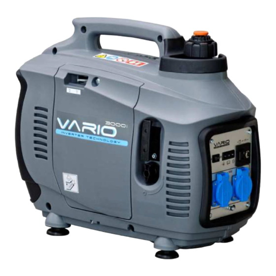 SDMO VARIO 1000i Manual De Utilización Y Mantenimiento